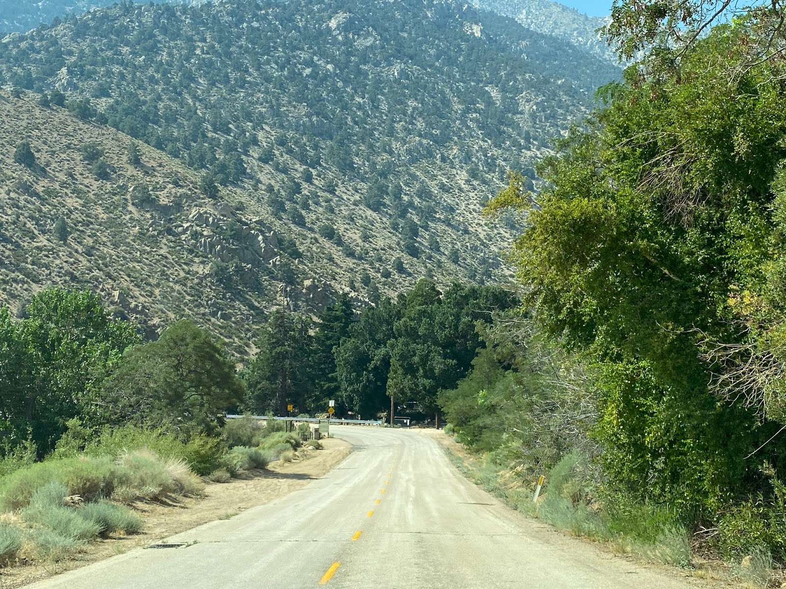 Horseshoe Meadows Road; former California State Route 190 and the