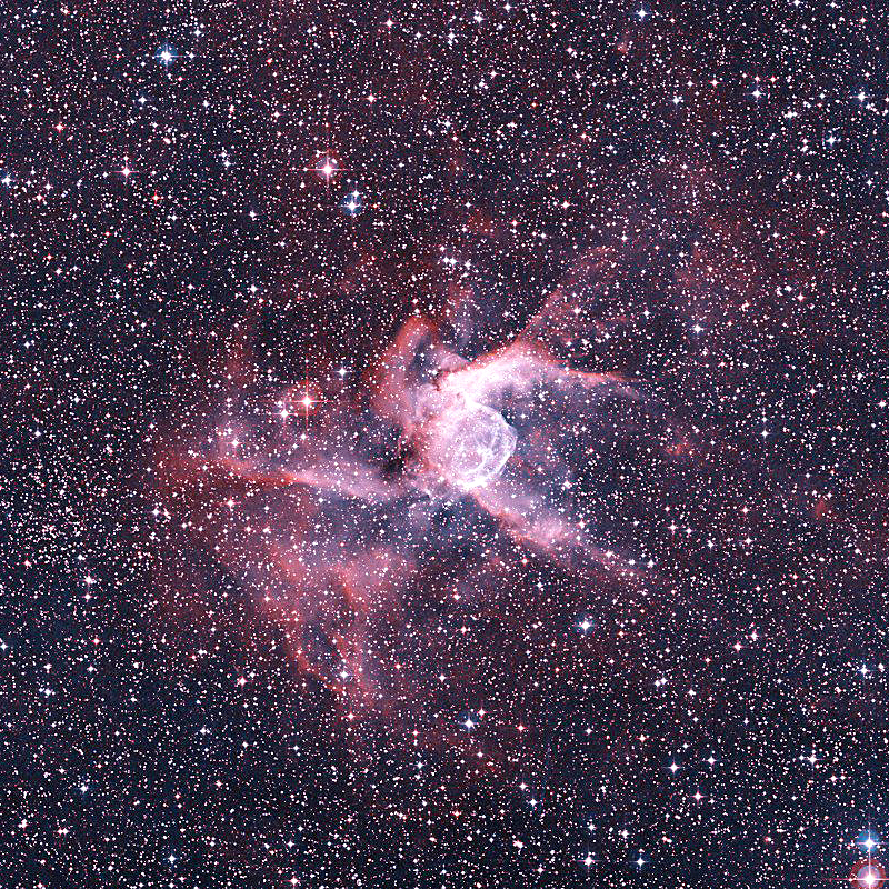 Jean-Baptiste Faure: Sharp DSS2 image of NGC 2359, the Thor's Helmet ...