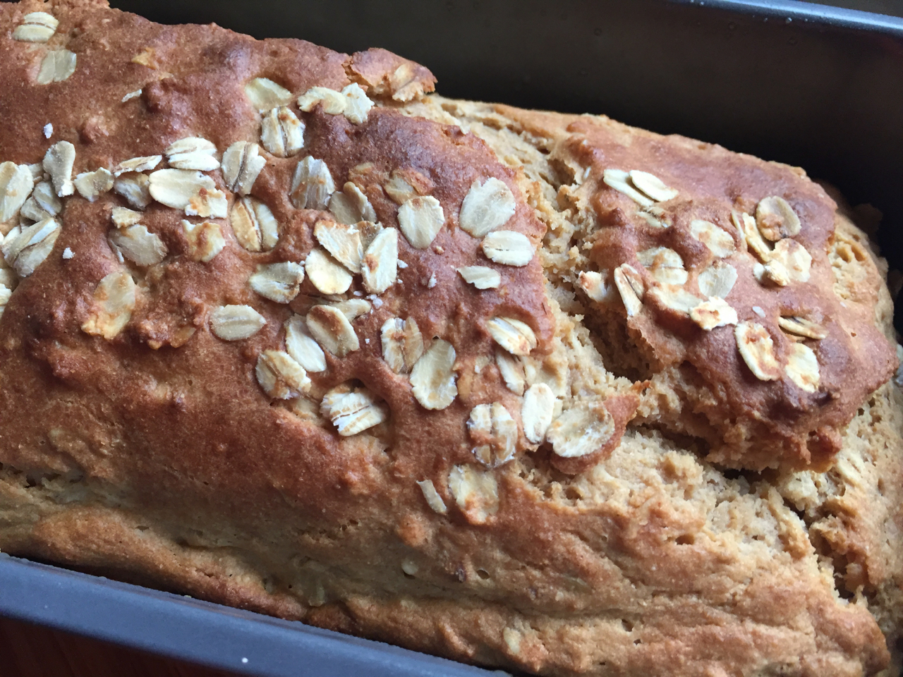 Em Hungry Honey Oat Quick Bread