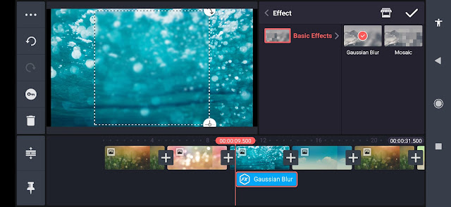 cara membuat video kinemaster effect