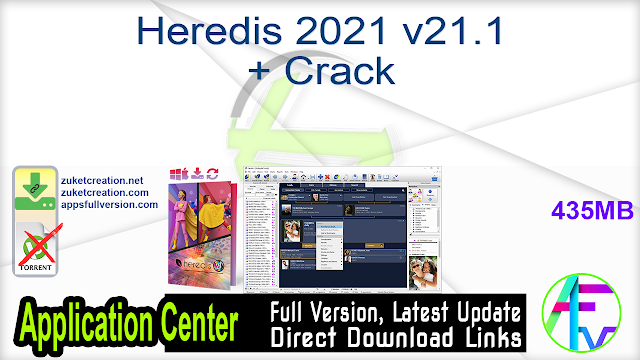 Heredis 2021 v21.1 + Crack