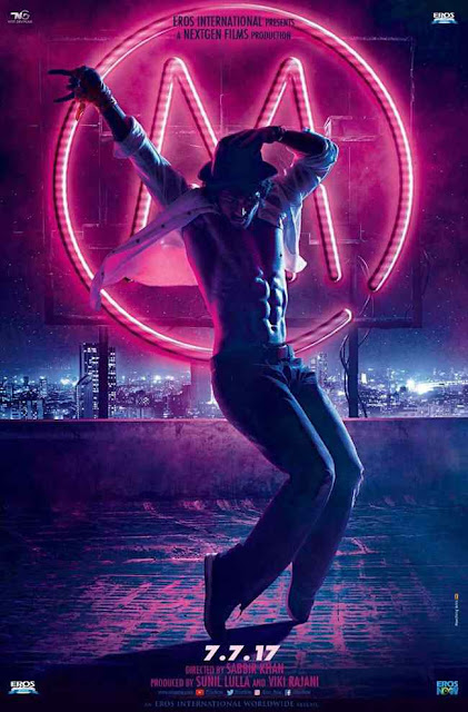 First look of Tiger Shroff's Munna Michael Movie Poster Munna Michael First look Movie Poster of Tiger Shroff