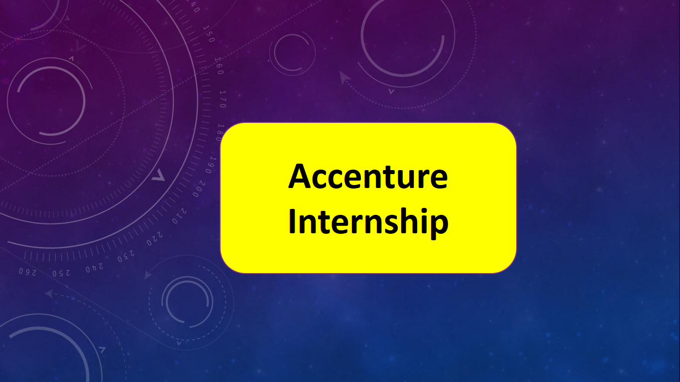 Accenture Internship