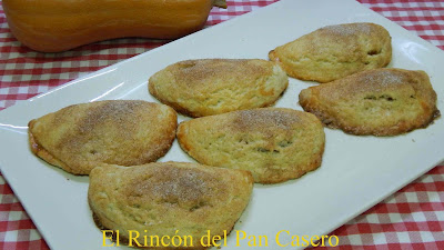 Empanadas dulces rellenas de dulce de calabaza Receta fácil y rápida