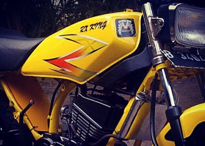 Modifikasi Rx King Warna Kuning Original, Emas, Polos, Lemon Dan
