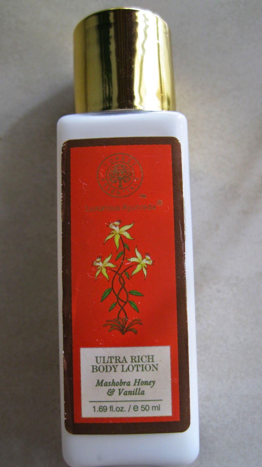 Forest Essentials Ultra rich body lotion Review