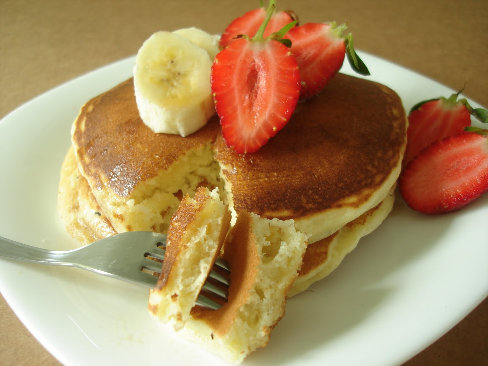 Oh So Sinfully Delicious... Super Fluffy Pancakes