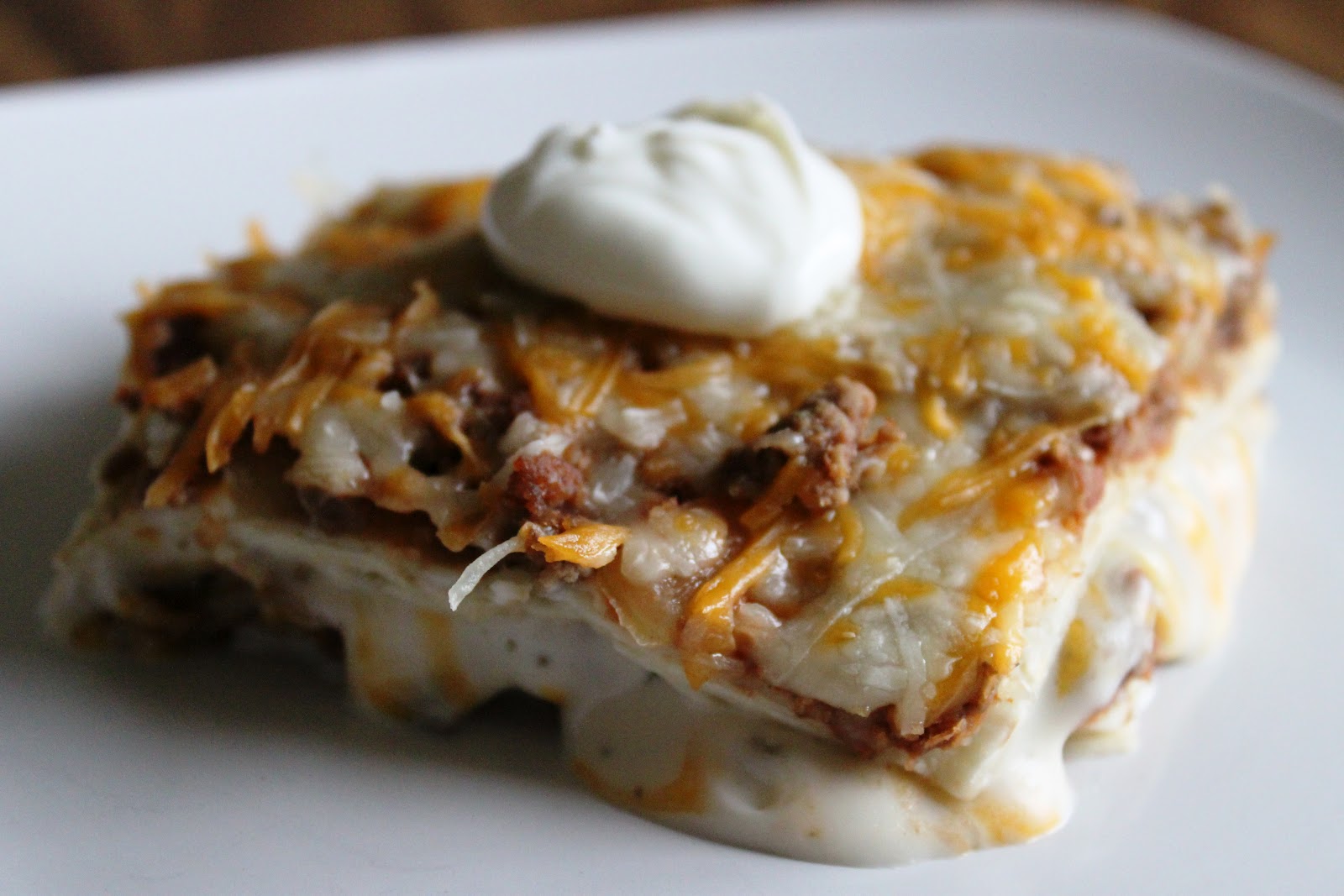 Girls in Aprons Creamy Burrito Casserole