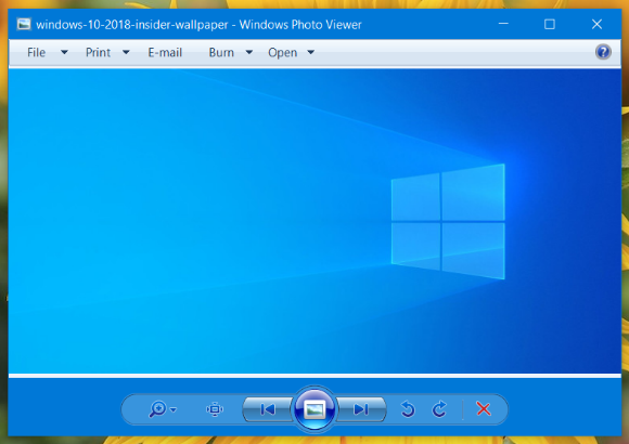 Restore Windows Photo Viewer In Windows 10