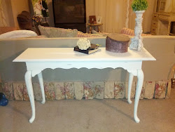 Sofa / entry way table- sold