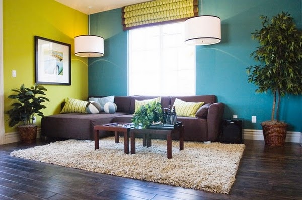 Tips for filling your living room color