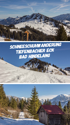 Schneeschuhwanderung Tiefenbacher Eck - Bad Hindelang | Allgäuer Alpen | Panoramawanderung Bayern | Tourenplanung mit GPS-Track