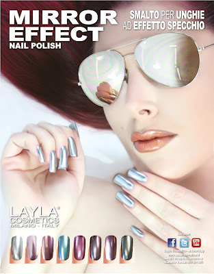 smalto per unghie ad effetto specchio - layla mirror effect nail polish