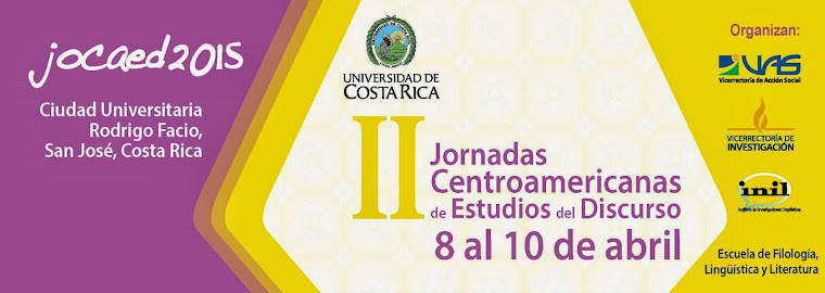 II Jornadas Centroamericanas de Estudios del Discurso 2015