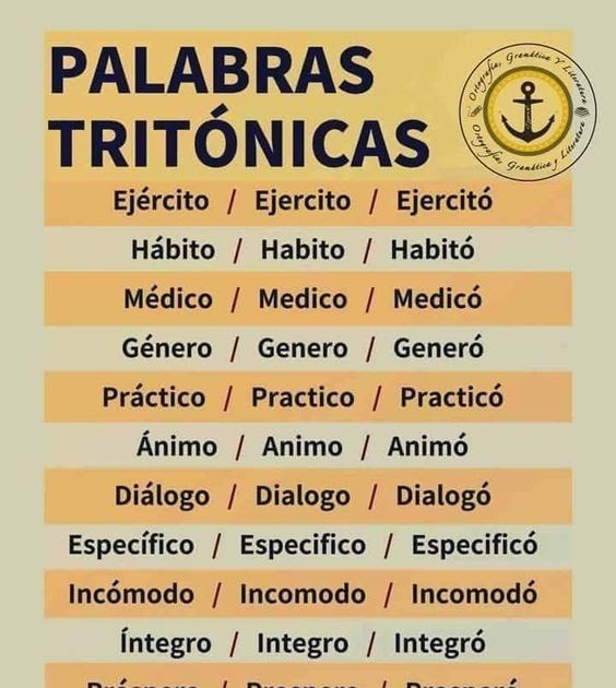 Palabras Y Sus Significados