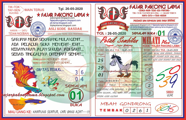 Prediksi Togel Hongkong Selasa 26 Mei 2020 Forum Prediksitogel Jp