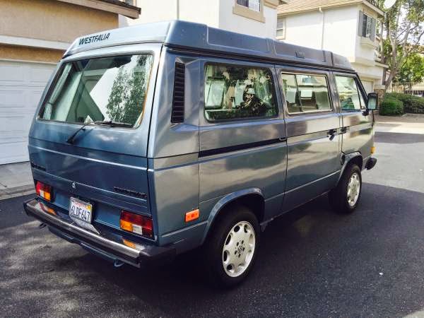 Used RVs 1987 Volkswagen Westfalia for Sale For Sale by Owner