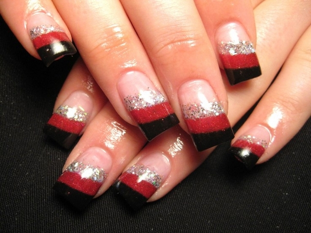 The Excellent Black and white leopard print nail designs Image The Charming Black and white leopard print nail designs Picture