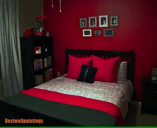 Red and Black Bedroom Ideas For Teenage Girls
