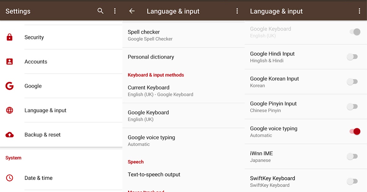 HOW TO CHANGE ANY DEFAULT KEYBOARD TO GOOGLE KEYBOARD?