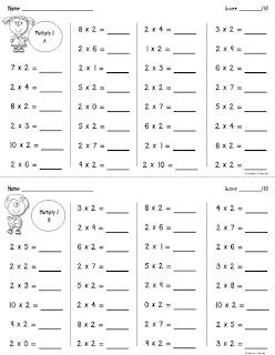 Fact Drills Free Trial | Teacher's Take-Out