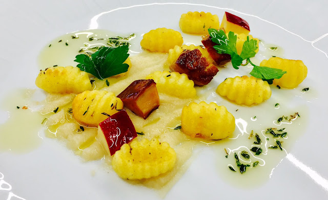 A cena con lo chef Paolo Bertholier