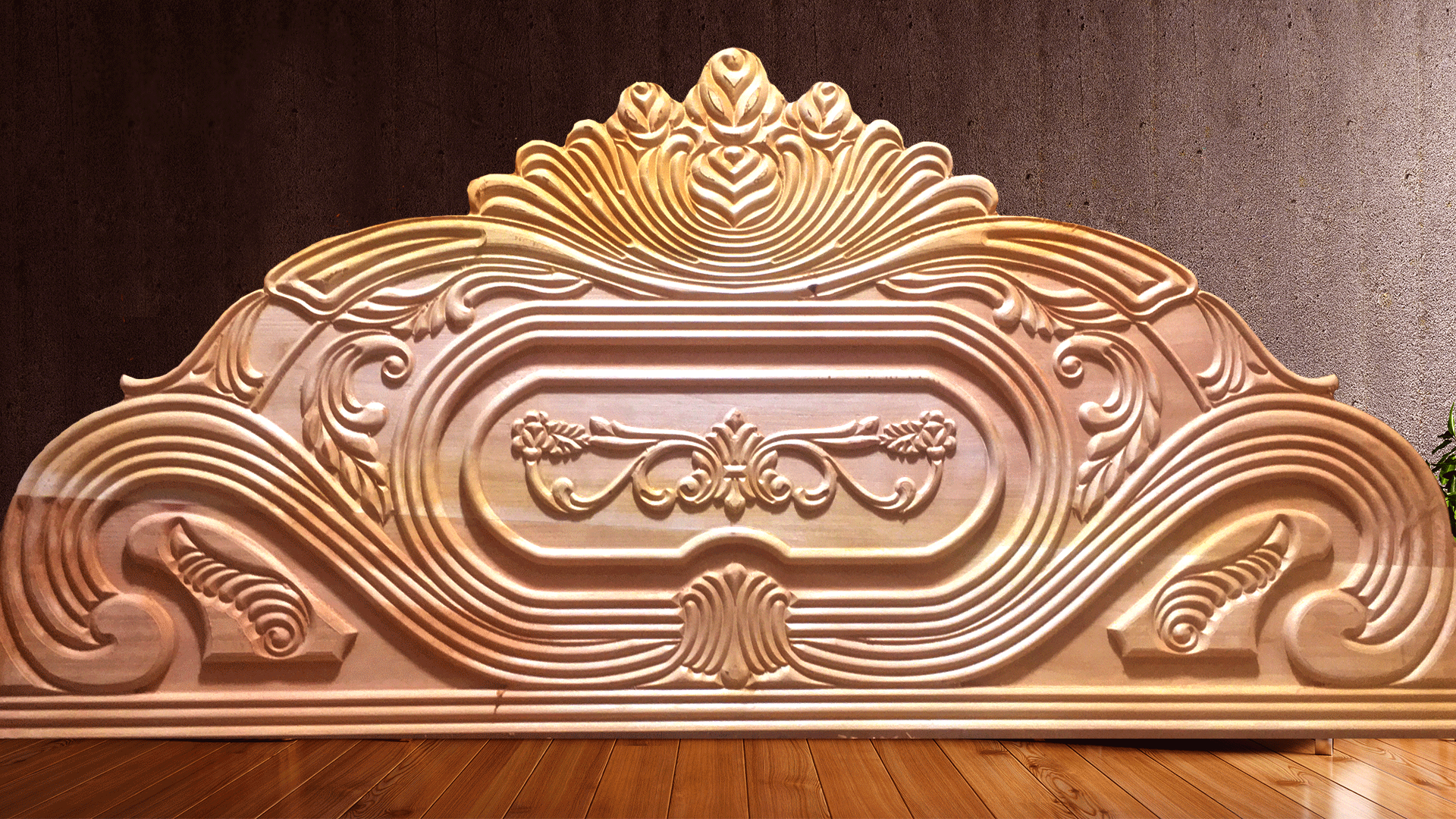 New Royal Bed Design 2021 Free DXF File Download