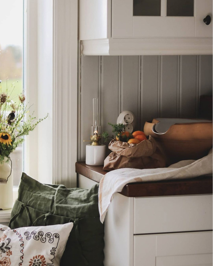 A Charming Swedish Country Home with Festive Touches