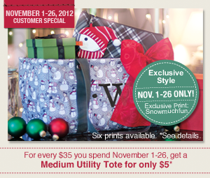 Thirty-One November Special...