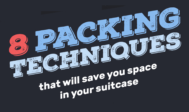 8 Packing Techniques That Will Save You Space In Your Suitcase
