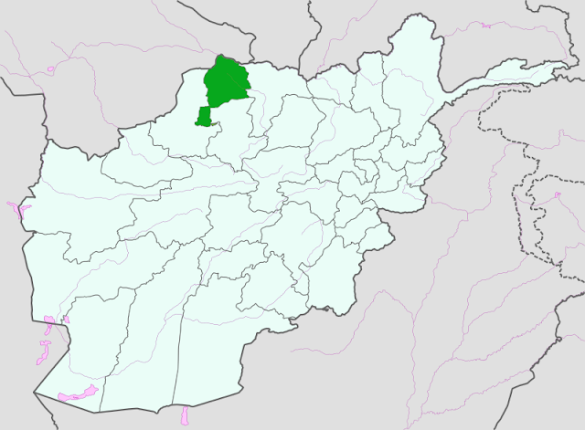 image: Jawzjan Map Location