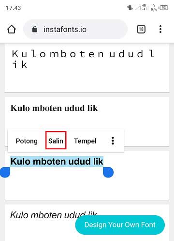 2 Cara Menebalkan Huruf Pada Tulisan Di Whatsapp Sangat Simpel - WAFBIG