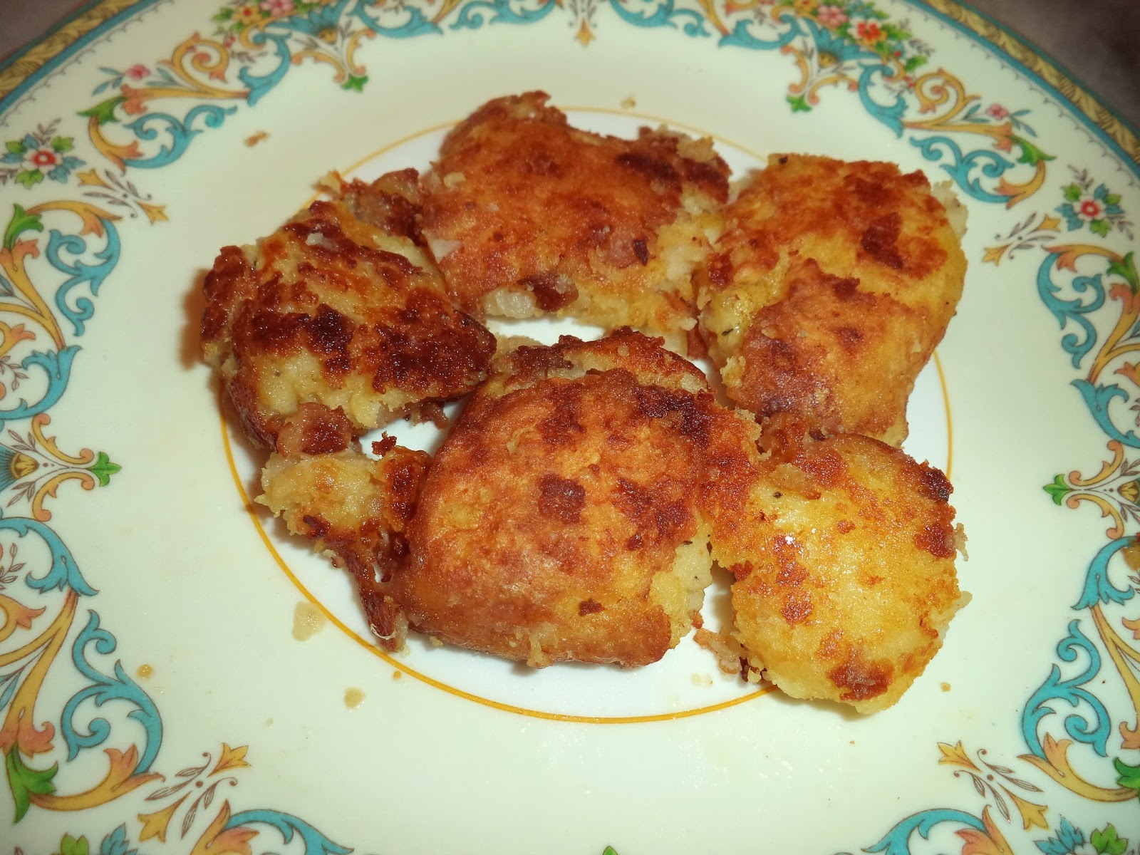 A TUSCAN TABLE: Potato Croquette - Croccette do Patate