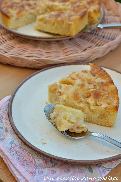 recette tupperware gâteau goaron pêche