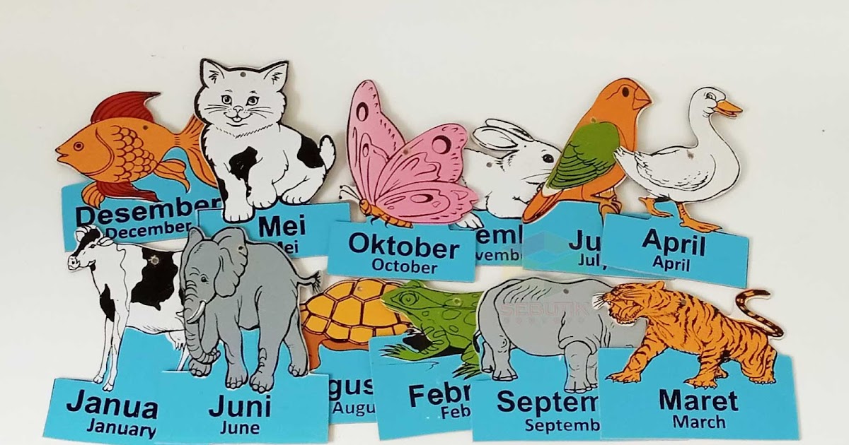 APE Nama Bulan - SEBUTIK EDUTOYS