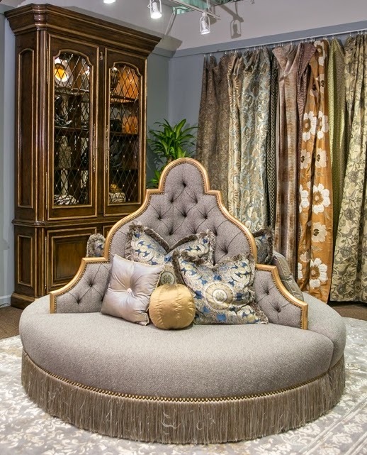 classic round sofa for luxury interior, round sectional sofa,round sofas