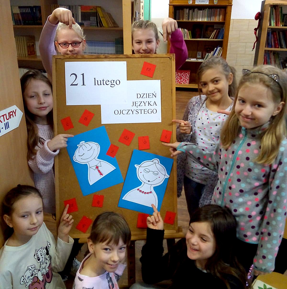Dzień Języka Ojczystego W Szkole Pomysły BIBLIOTEKI SZKOLNE ONLINE: Dzień Języka Ojczystego w SP 41 w Gliwicach
