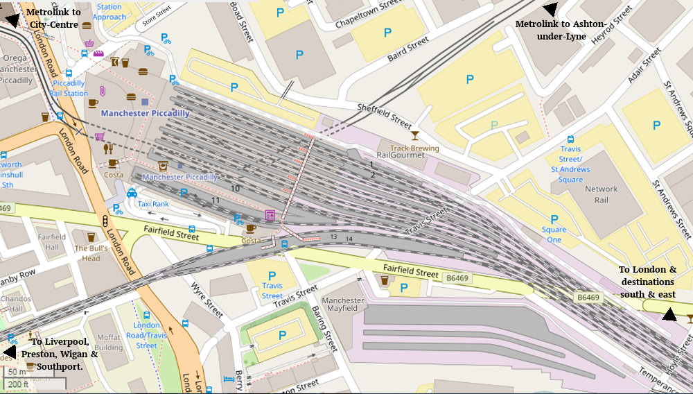 00 Gauge MANCHESTER PICCADILLY