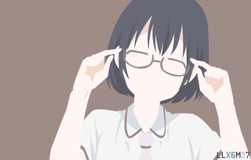 [Adobe Photoshop CS5] Cara Membuat Vector Anime Flat Design - llx6m07