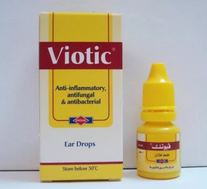 دليل القطرات Viotic قطرة الأذن فيوتك