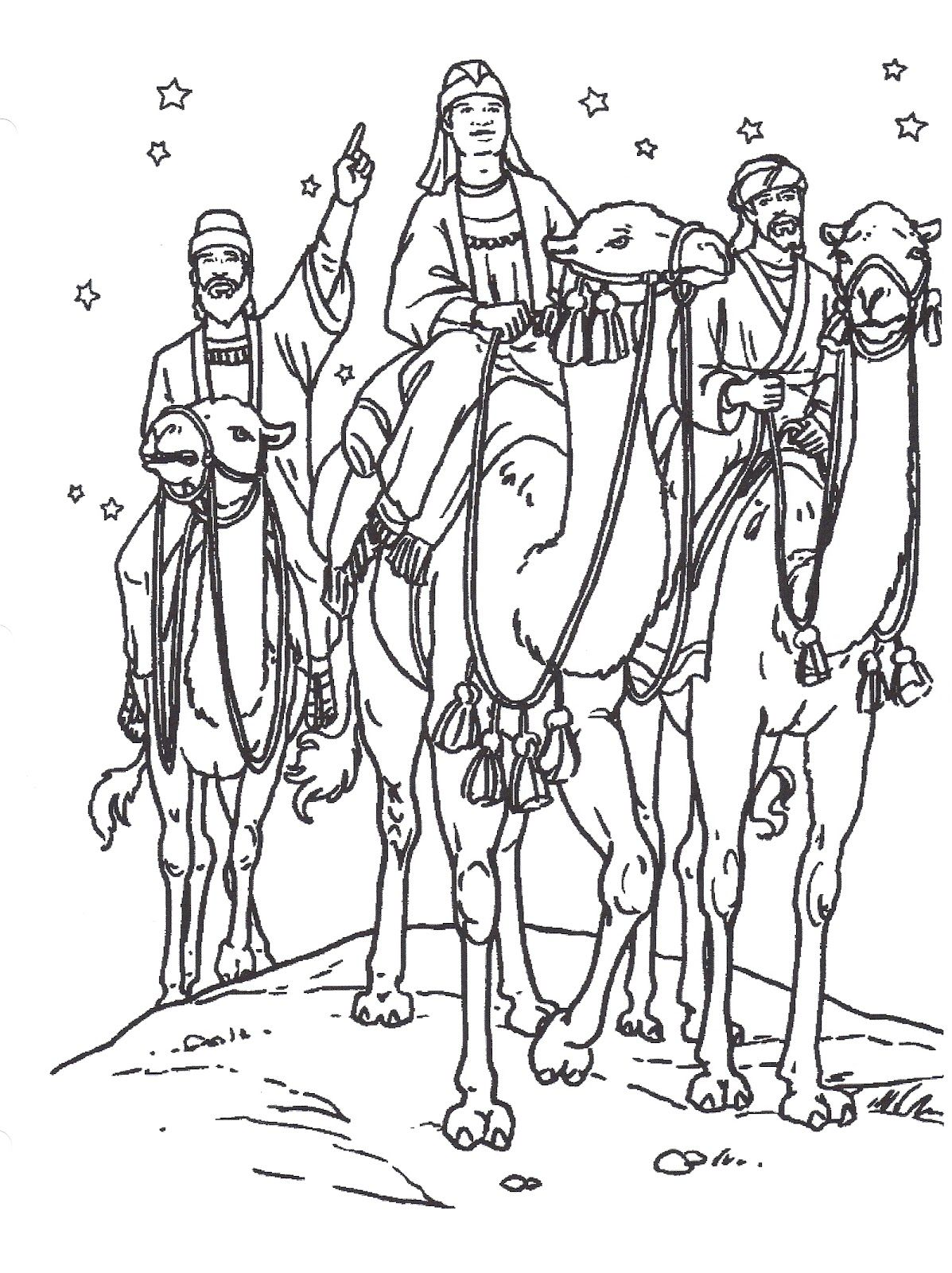 Jesus Grows Up Coloring Page