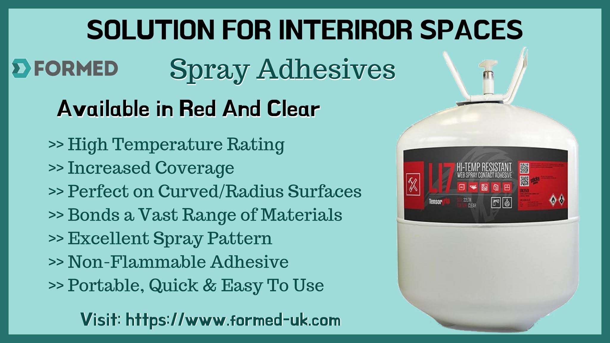 Formed UK 5 things you must know about Spray Adhesives