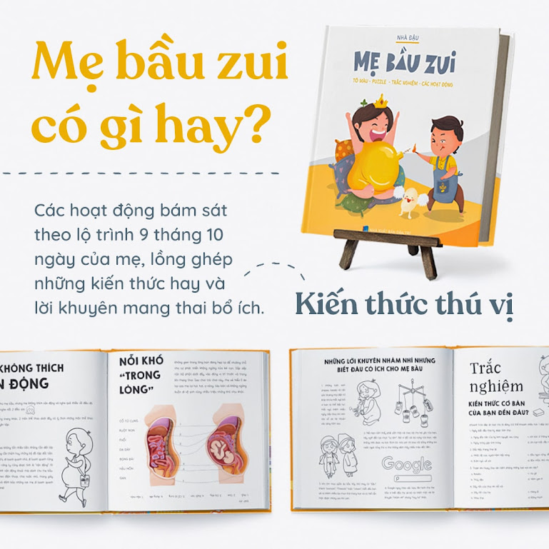 [A116] Mua "Mẹ Bầu Zui" - Sách thai giáo bán chạy nhất mọi thời đại
