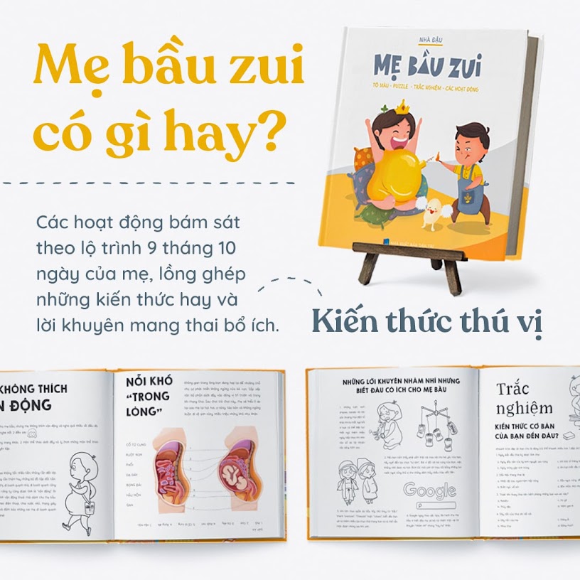 [A116] Mẹ Bầu Zui: Mẹ Bầu đọc sách giúp con phát triển tư duy