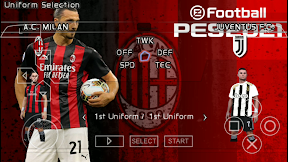 Comment installer PES 2021 PPSSPP Camera PS4 Edition (AC.MILAN) sur Android hors ligne