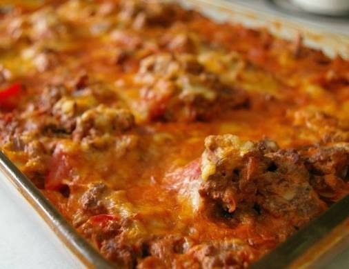 Nice food for every days : Cabbage Beef Bake
