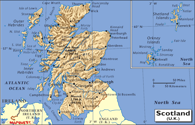 Map of Scotland Pictures | Maps of UK Cities Pictures