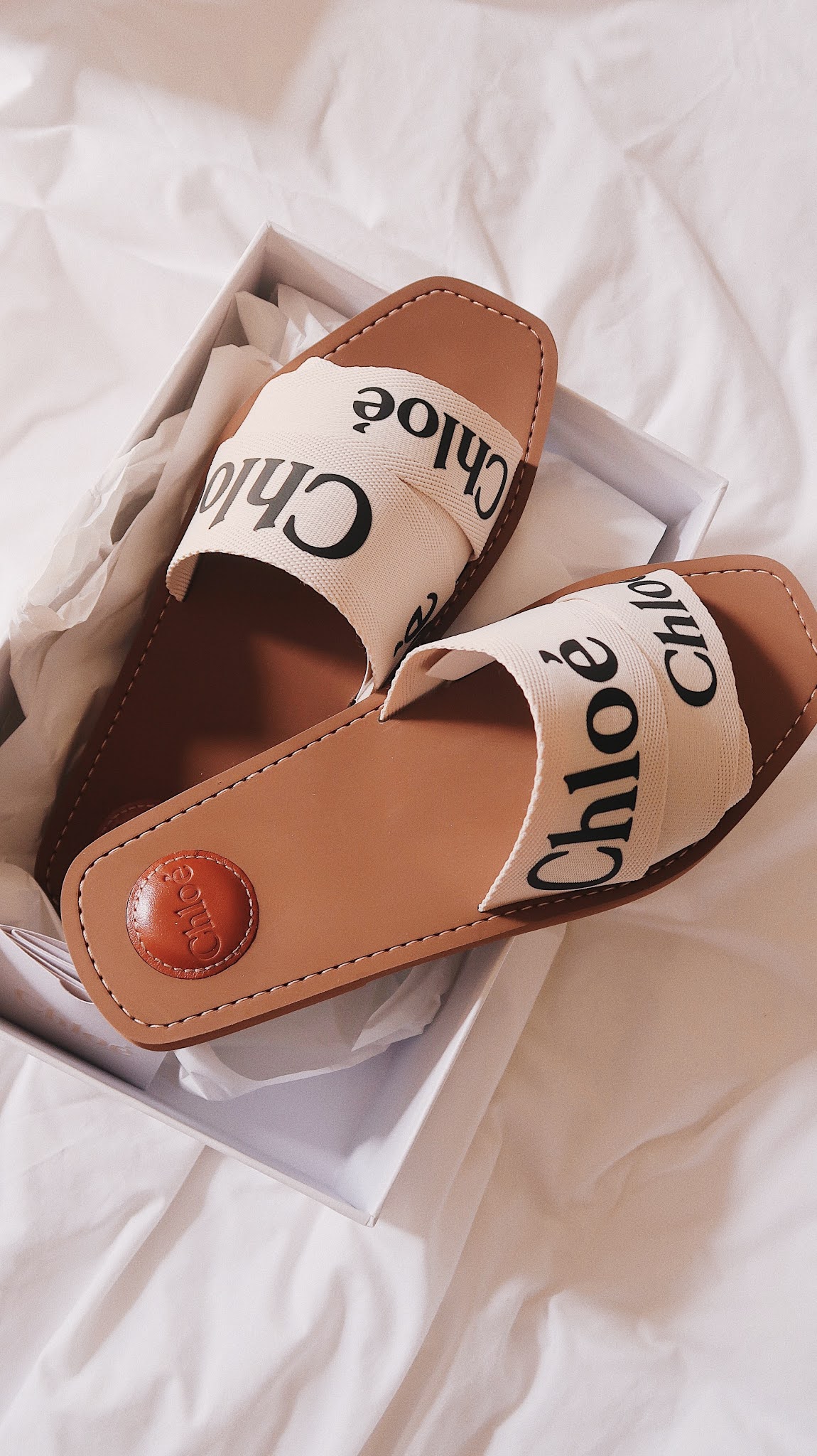 Chloe Woody Sandals (Beige) Review — Giselle Arianne