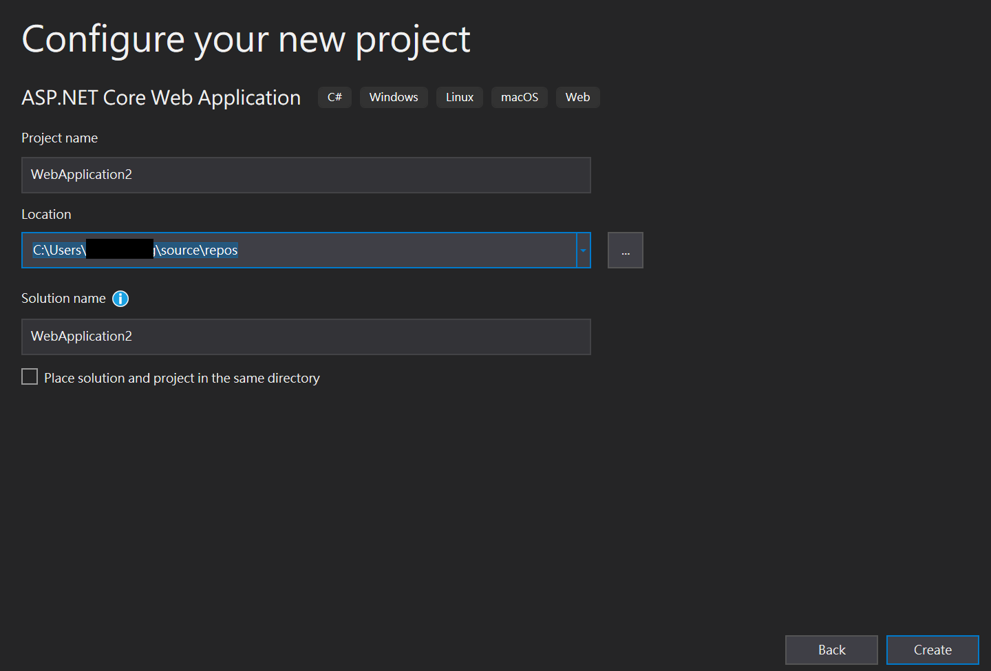 [VisualStudio] 修改 Visual Studio 專案預設路徑 mrcus 學習筆記