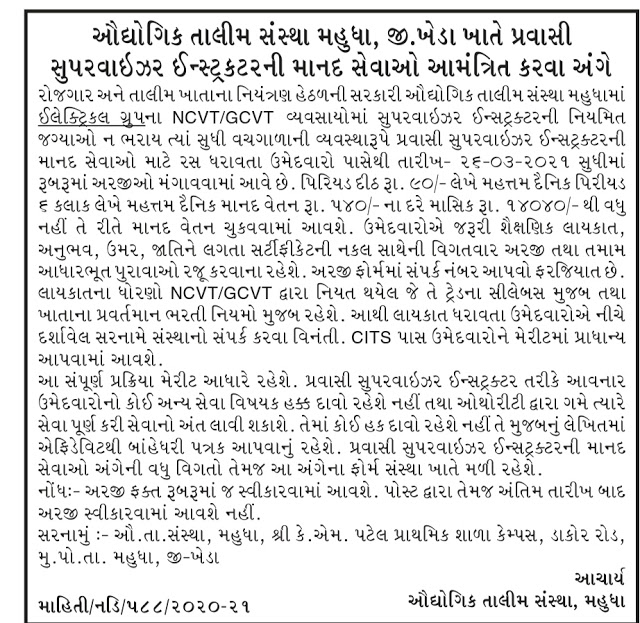 iti-gujarat-recruitment-2021